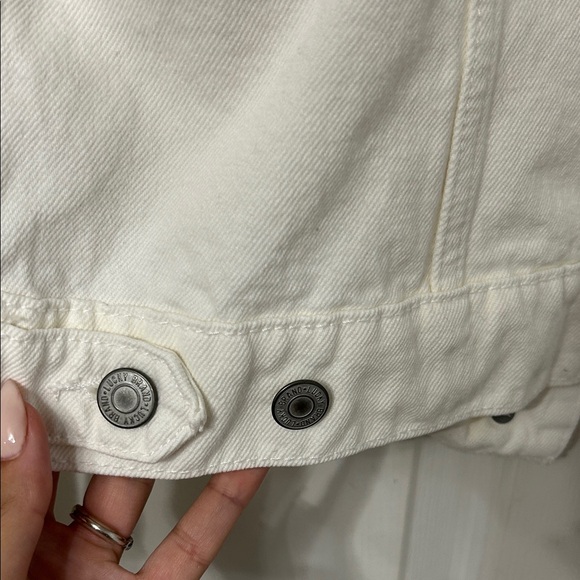 Lucky Brand White Jean Jacket - Picture 6 of 6
